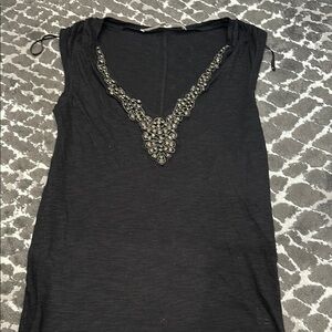 NWT Rachel Roy Elegant Black Sleeveless Top
Size XS